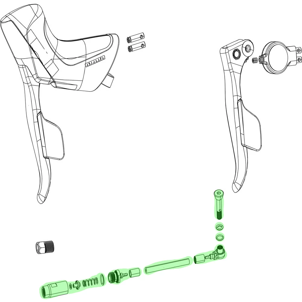SRAM Raccord De Câble Stealth-A-Majig Pour Rival ETap AXS HRD 4 SRAM Raccord De Câble Stealth-A-Majig Pour Rival ETap AXS HRD – Image 2