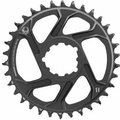 SRAM Plateau Eagle X-Sync 2 à Montage Direct Avec Déport De 6mm -Magasin de pièces de vélo de montagne SRAM Eagle 12 fach Kettenblatt X Sync 2 Direct Mount 6mm Offset 34T 11 6218 030 020