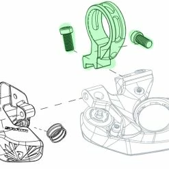 Magasin de pièces de vélo de montagne -Magasin de pièces de vélo de montagne Sram Eagle AXS Reverb AXS Klemmschelle 11 7018 076 002 2