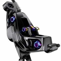 SRAM Étrier De Frein G2 Ultimate -Magasin de pièces de vélo de montagne Sram G2 Ultimate Carbon Rainbow Scheibenbremse 00 5018 160 004 4