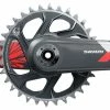 SRAM X01 Eagle DUB 1x12-speed Manivelle 32T -Magasin de pièces de vélo de montagne Sram X01 Eagle DUB 1x12 fach Kurbel 32T Lunar Oxy 00 6118 603 008RkCfxbUtL2I8Y