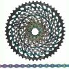 SRAM XX1 Eagle Kit D'usure XG-1299 12 Vitesses Cassette+XX1 Hollow Pin Chaîne 12 Vitesses 1 SRAM XX1 Eagle Kit D'usure XG-1299 12 Vitesses Cassette+XX1 Hollow Pin Chaîne 12 Vitesses -Magasin de pièces de vélo de montagne Sram XX1 Eagle Verschleissset XG 1299 12 fach Kassette XX1 Hollow Pin Kette 12 fach