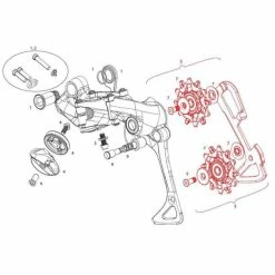 Kit Galets Et Chape Interne SRAM EX1 -Magasin de pièces de vélo de montagne kit galets et chape interne sram ex1 1