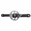 Pédalier SRAM X01 Eagle - DUB Boost - 1x12V - 32 Dents - Gris -Magasin de pièces de vélo de montagne pedalier sram x01 eagle dub boost 1x12v 32 dents gris