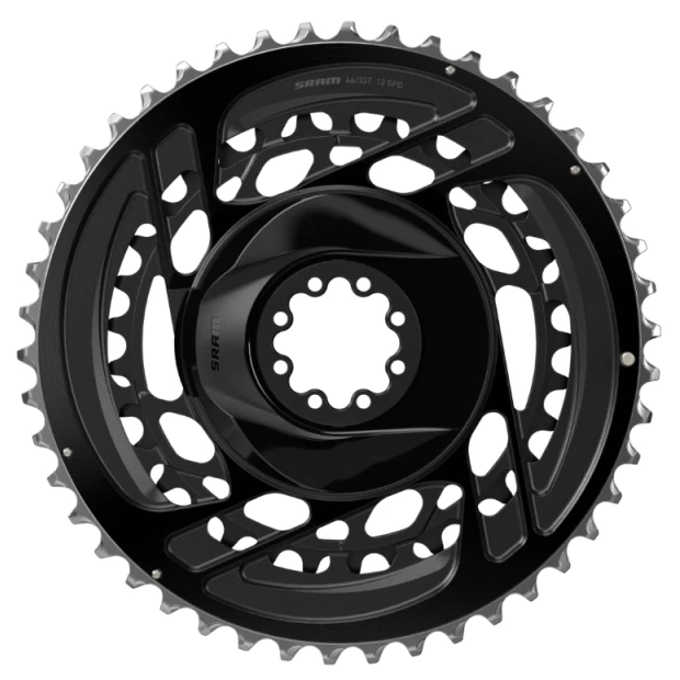 Plateau Double SRAM Force D2 2X 46-33 D 12 V Direct Mount - Noir 3 Plateau Double SRAM Force D2 2X 46-33 D 12 V Direct Mount - Noir