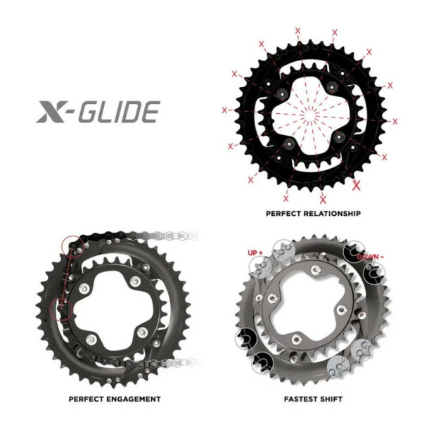 Plateau SRAM Red22/Force22 X-Glide 130 Mm 39 Dents 4 Plateau SRAM Red22/Force22 X-Glide 130 Mm 39 Dents – Image 2